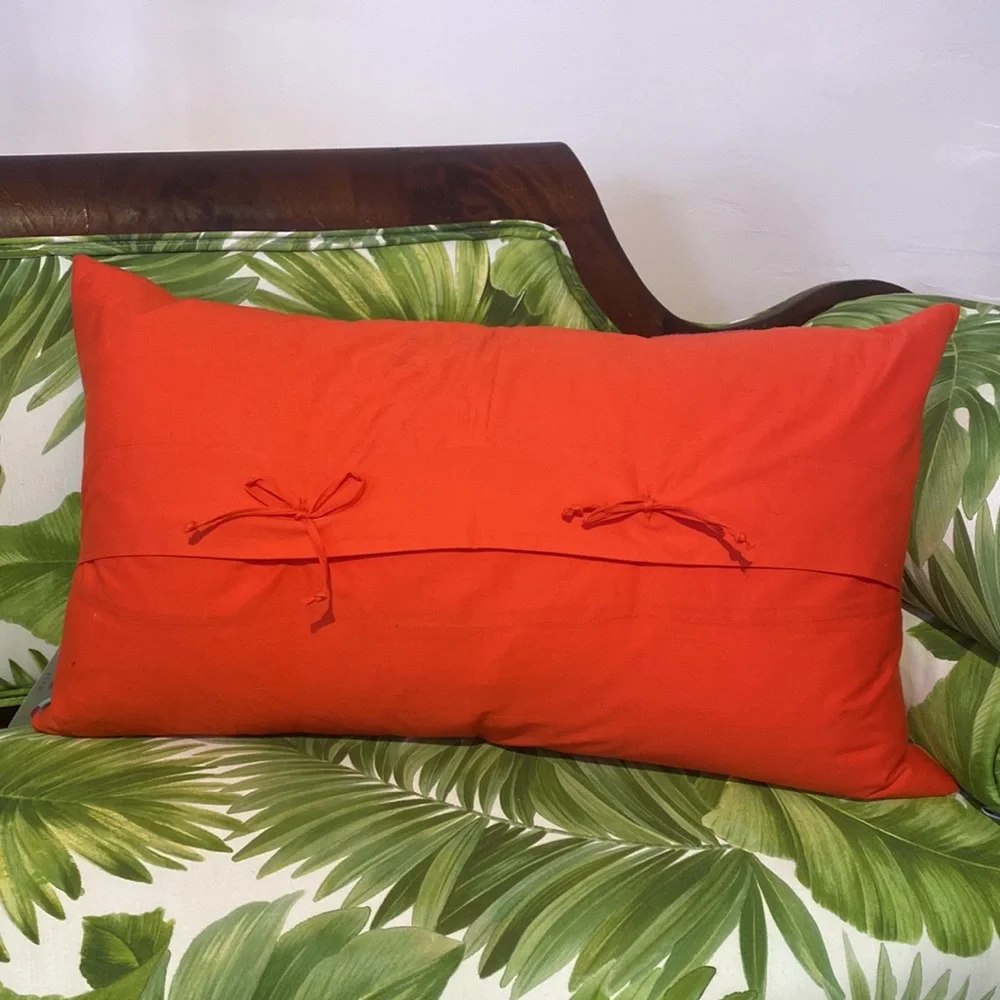 Rhadi by KOKO Totem Embroidered Pillow 15”x 27”